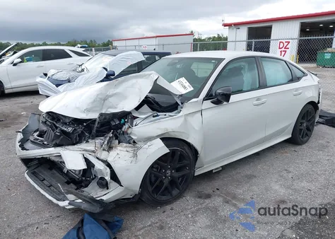 2022 Honda Civic Sport из США, поврежденный, VIN 2HGFE2F55NH610717